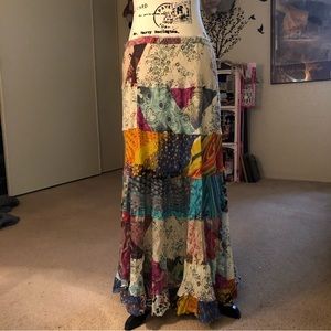 Boho long skirt size S/M